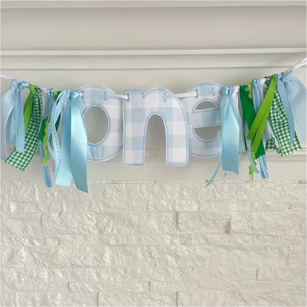 Birthday Customized Applique Banner