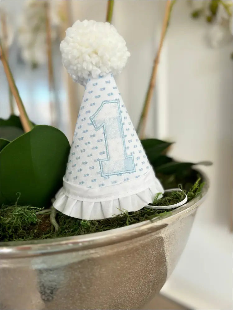 Birthday Customized Applique Party Hat