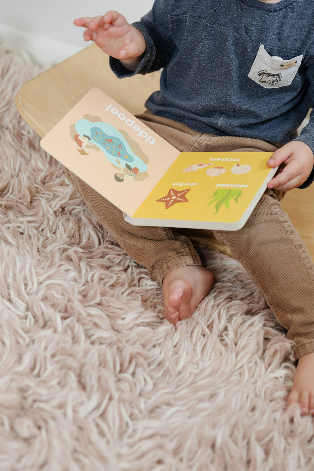 Left Hand Book House - Beach Baby- Board Book - view 6