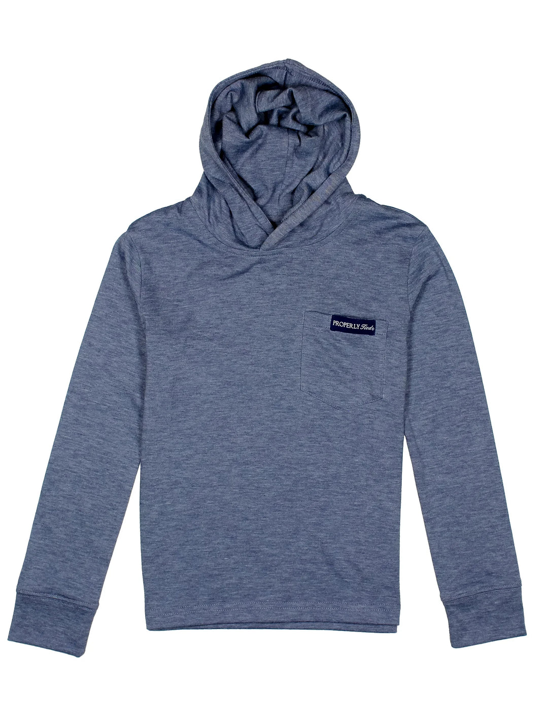 Properly Tied - Boys Portland Hoodie Denim