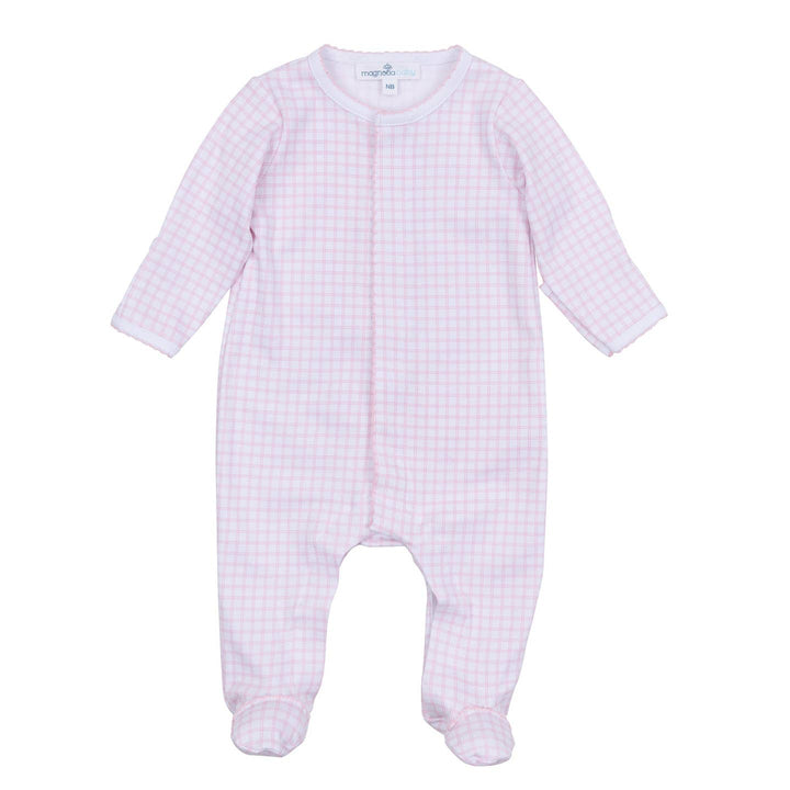 Magnolia Baby Peek-A-Boo Wishes Footie - Pink