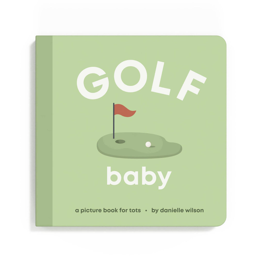Left Hand Book House - Golf Baby- Board Book - Hampton James