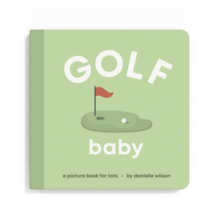 Left Hand Book House - Golf Baby- Board Book - Hampton James
