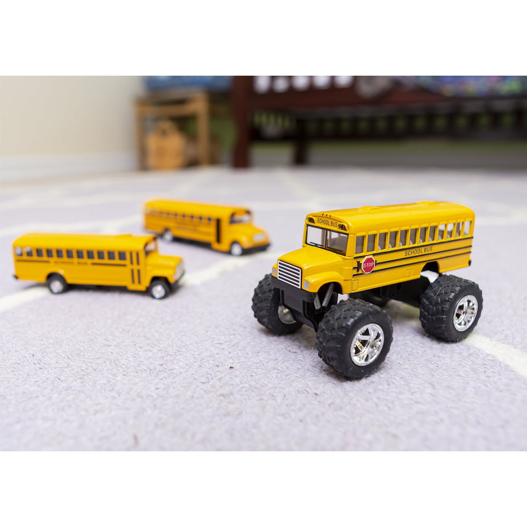 Rollin' Pull-Back Monster Bus