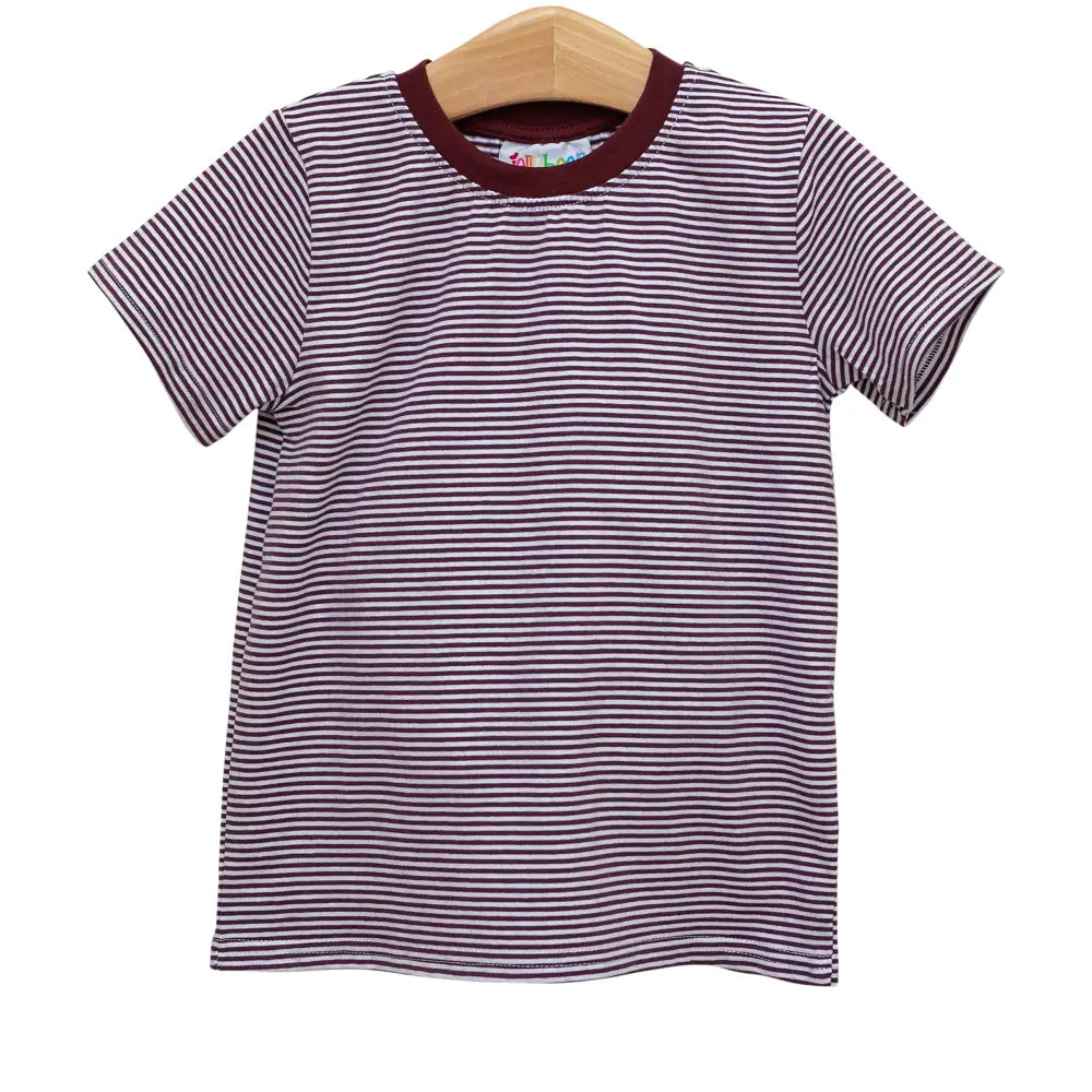 Graham Shirt- Maroon Stripe Preorder Gameday