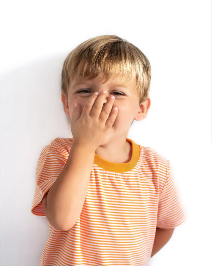 Graham Shirt- Orange Stripe Preorder Gameday