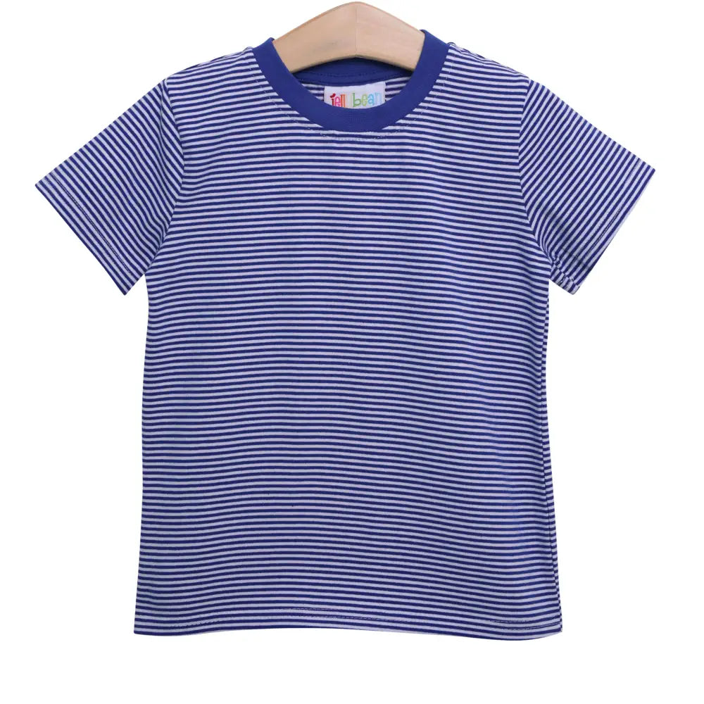 Graham Shirt- Royal Blue Stripe Preorder Gameday