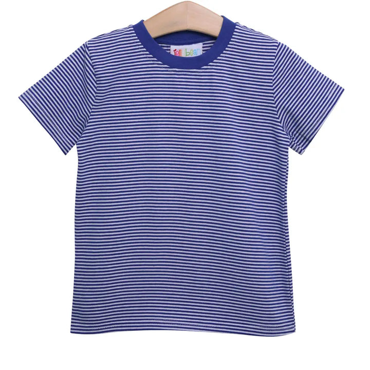 Graham Shirt- Royal Blue Stripe Preorder Gameday