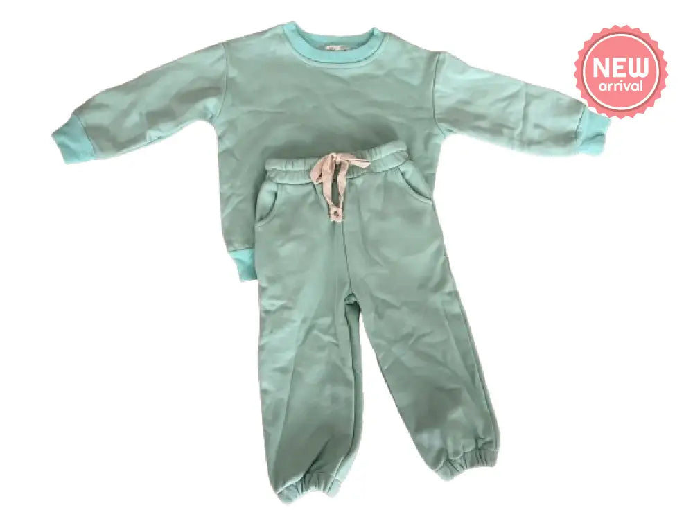 Hampton James Unisex Jogger Set - Mint Wholesale