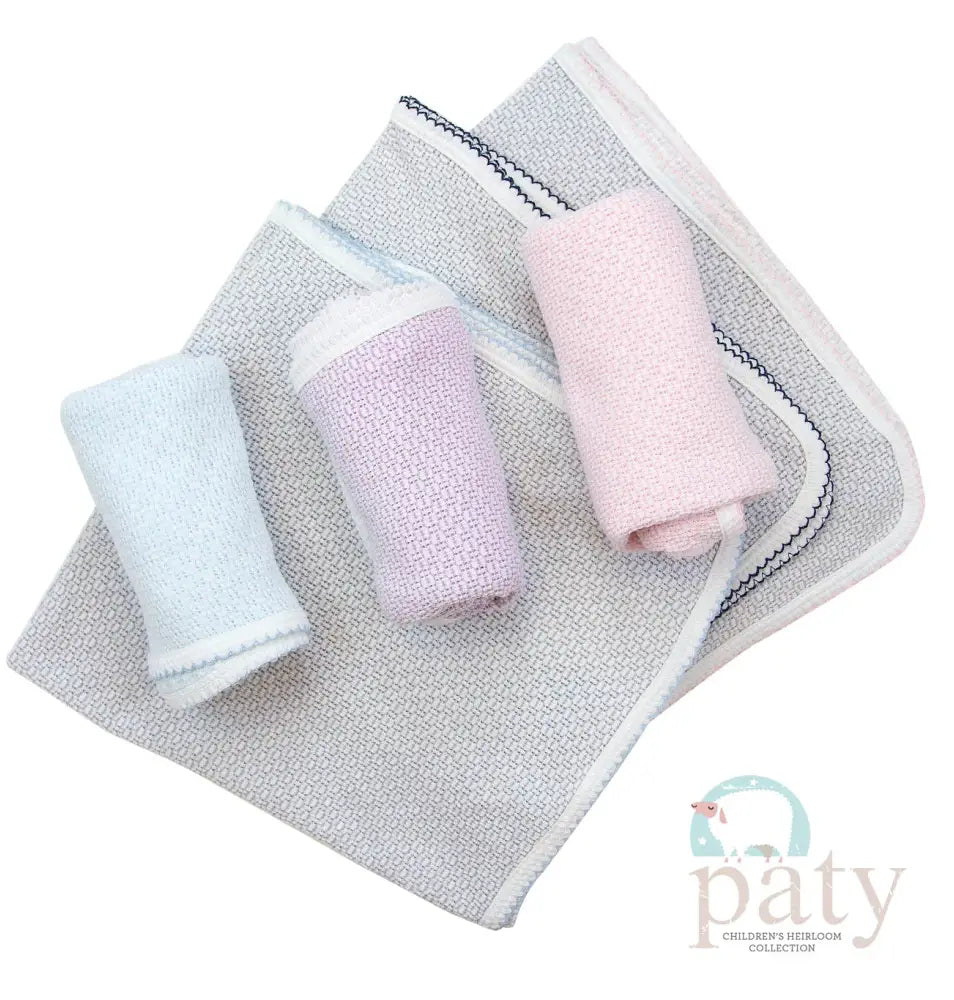 Knit Receiving/Swaddle Blanket New Paty