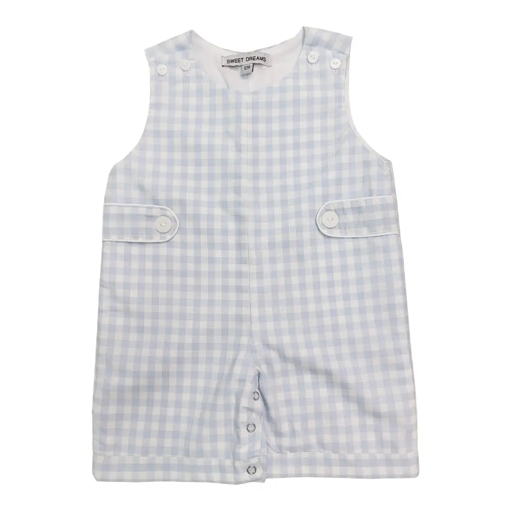Light Blue Gingham Jon New Boy