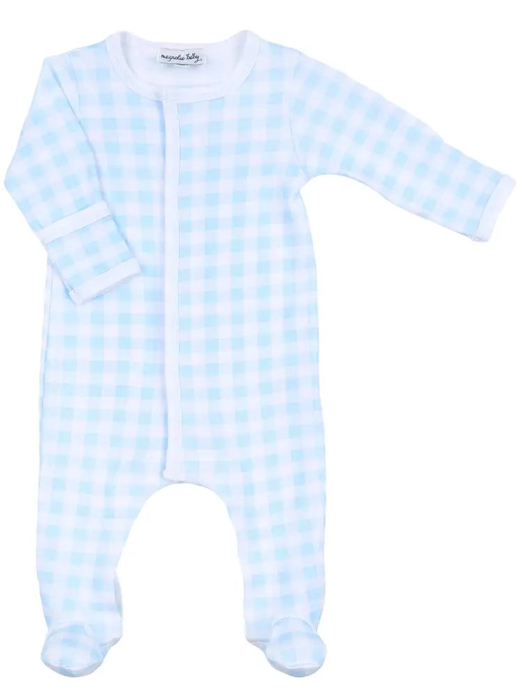 Baby Checks Ss24 Lb Boy Footie New