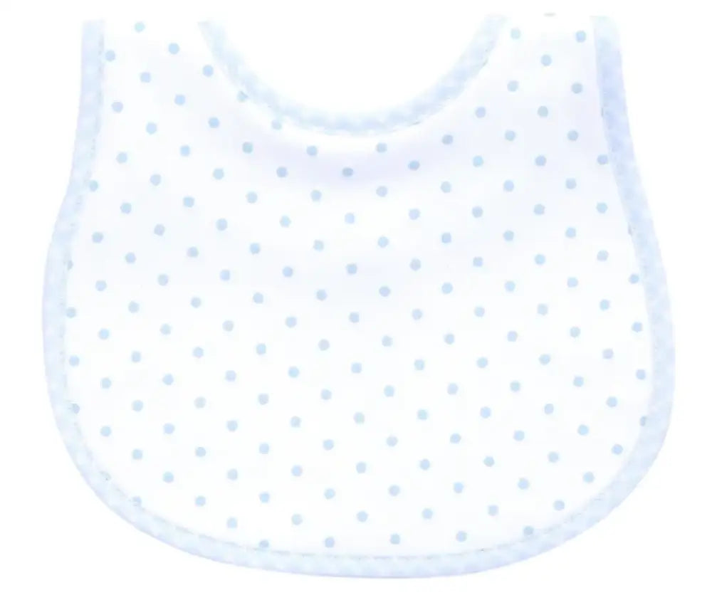Magnolia Baby - Gingham Basics Blue Bib