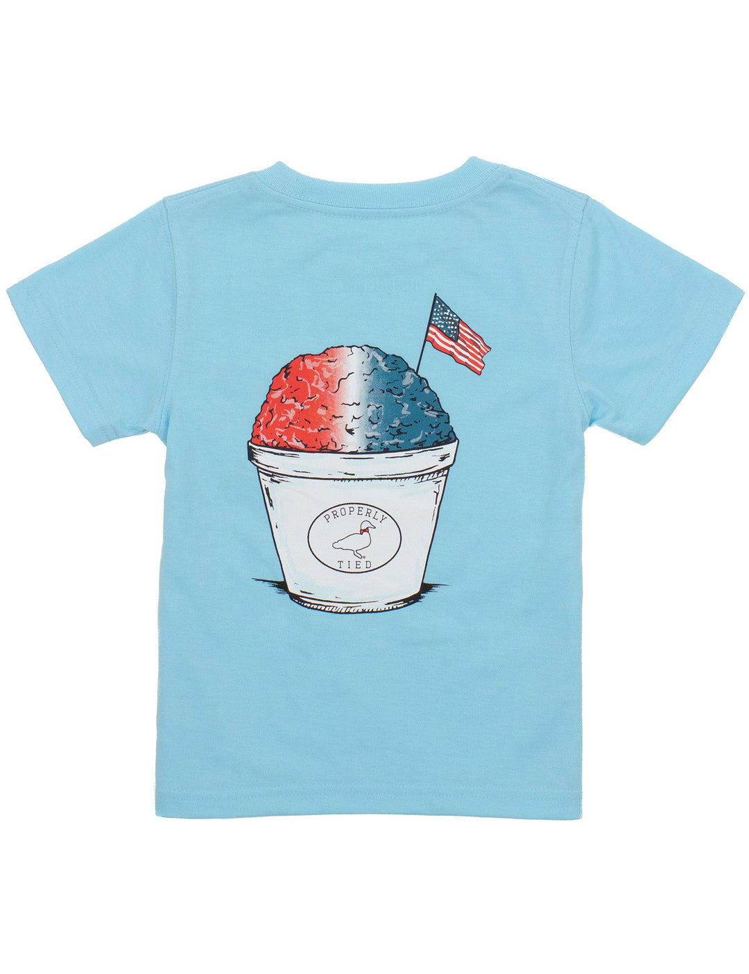 Properly Tied - Boys American Chillin - Aqua
