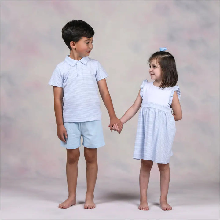 Michael Polo - Light Blue Stripe Preorder Valentine