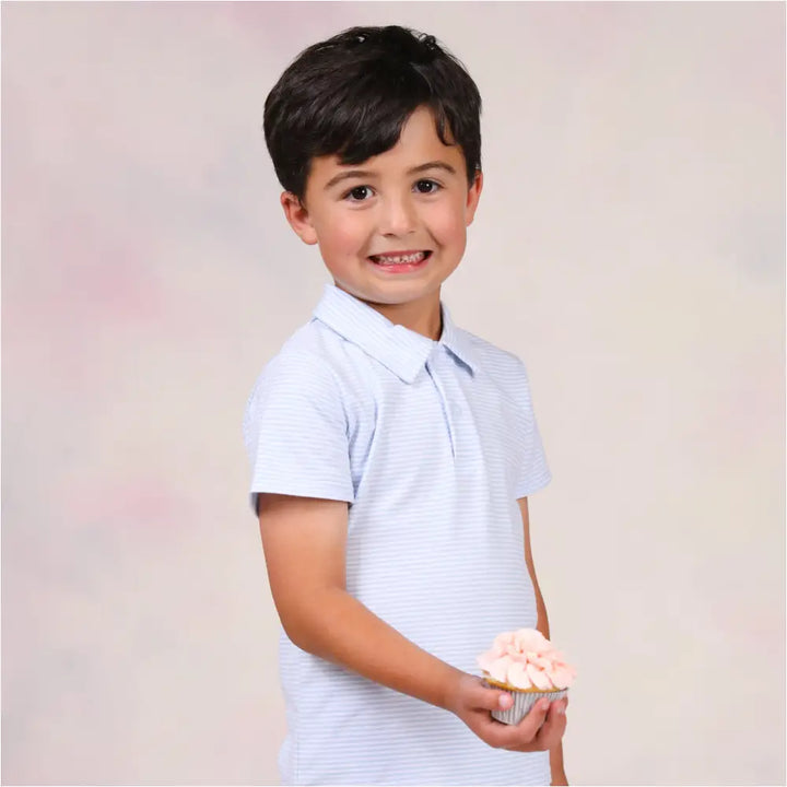 Michael Polo - Light Blue Stripe Preorder Valentine