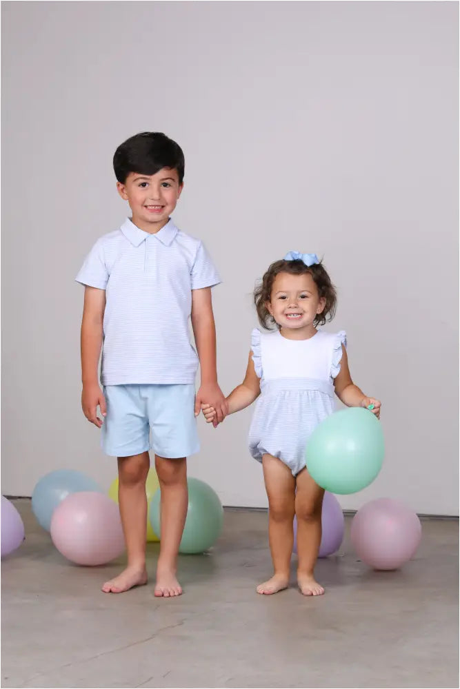 Michael Polo - Light Blue Stripe Preorder Valentine