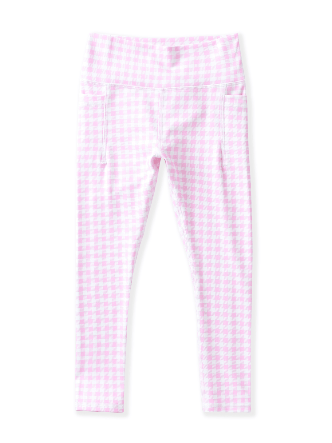 Swoon: Pink Gingham Active Leggings