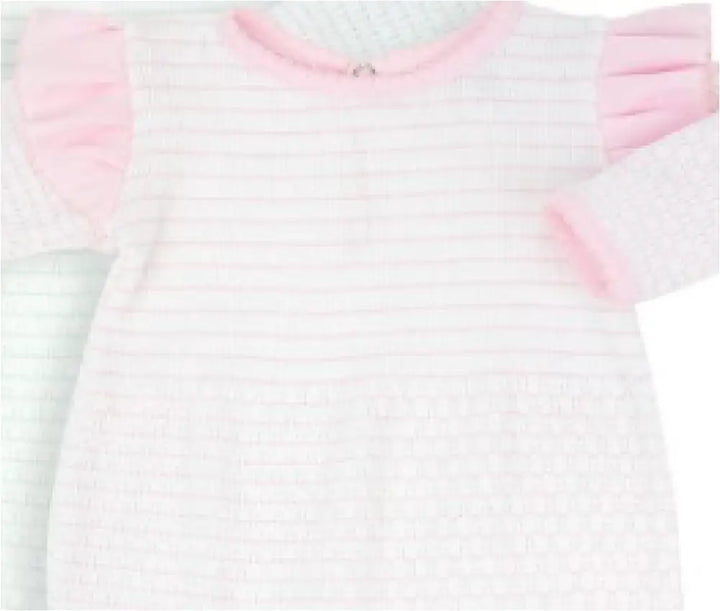 Ps Angel Sleeve Romper Pink New Paty