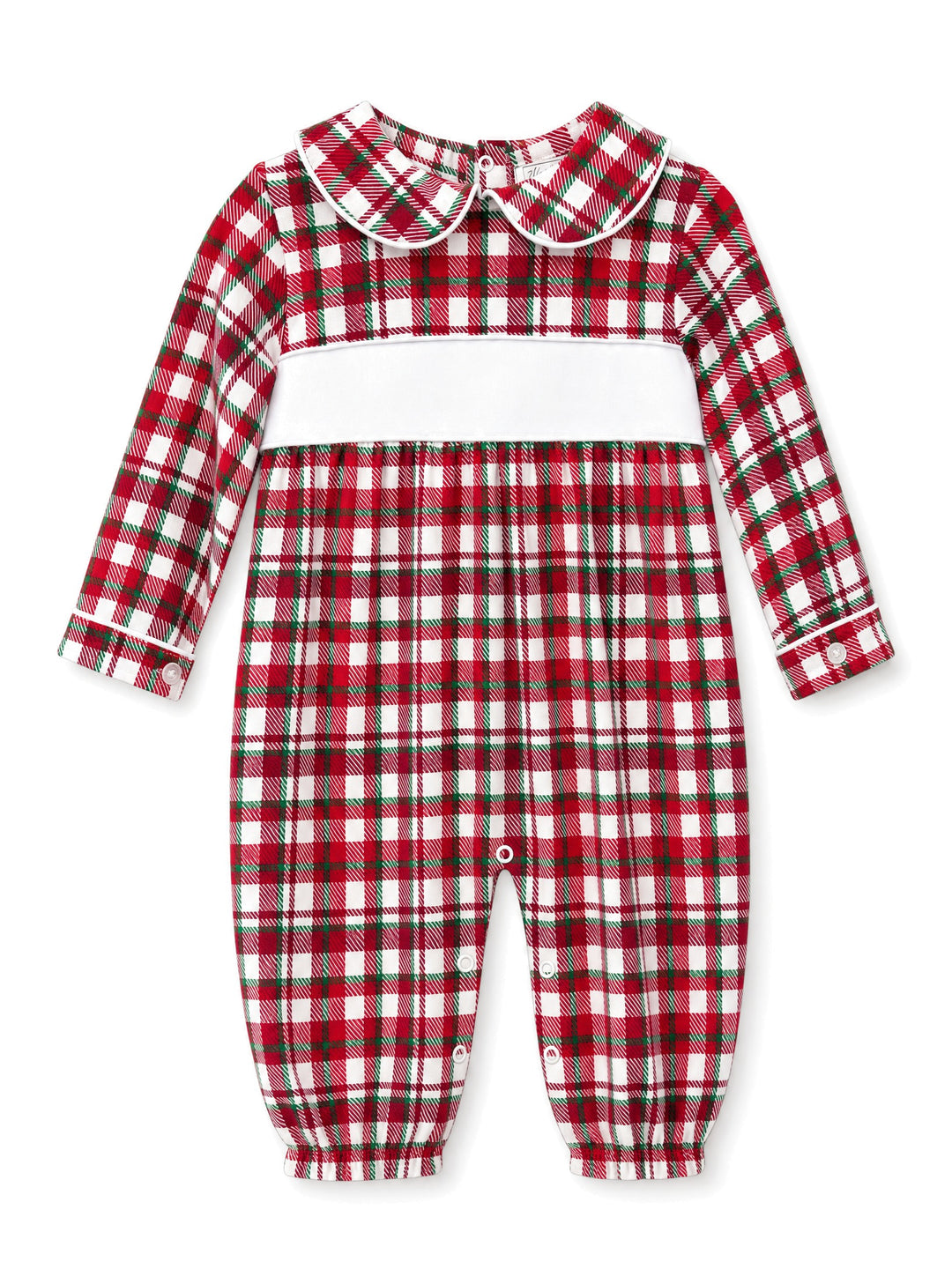 Christmas Check Romper