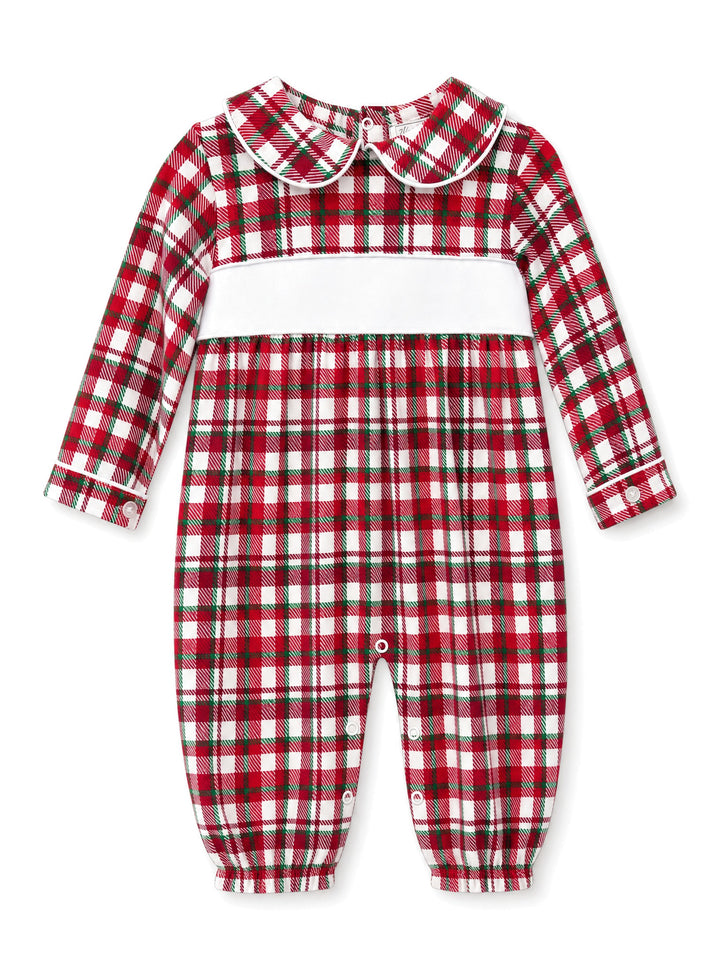 Christmas Check Romper
