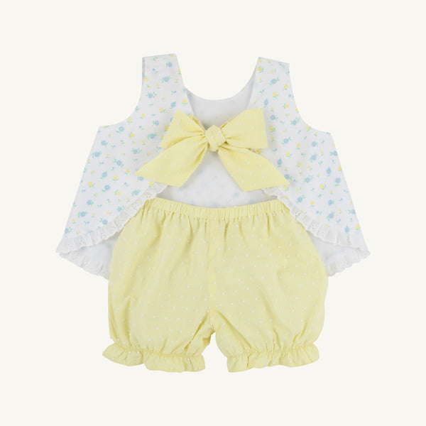 TBBC -Susy Swing Top Set- Dunwoody Daisy with York Yellow Dallas Dot