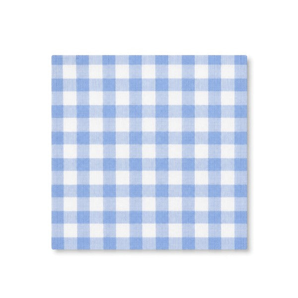 Fabric Swatch - Gingham Blue