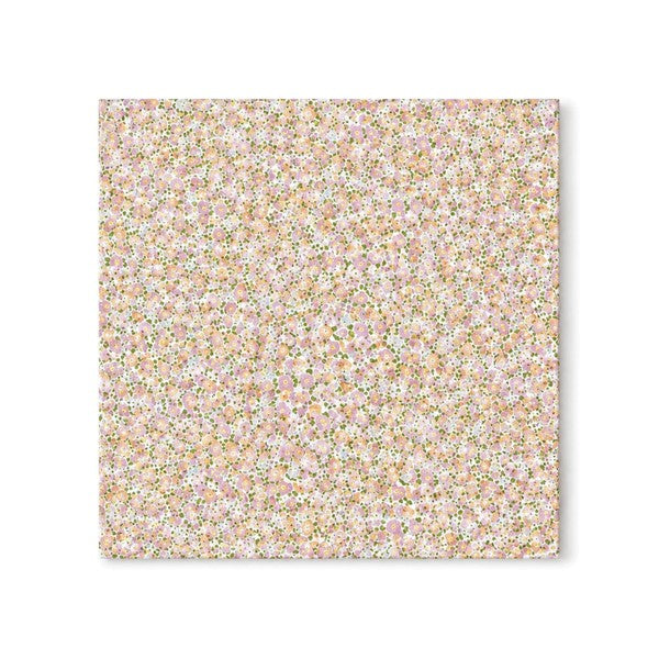 Fabric Swatch - Floral Purple