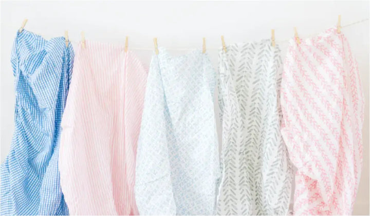 The Uptown Baby- Crib Sheet Mini Stripe
