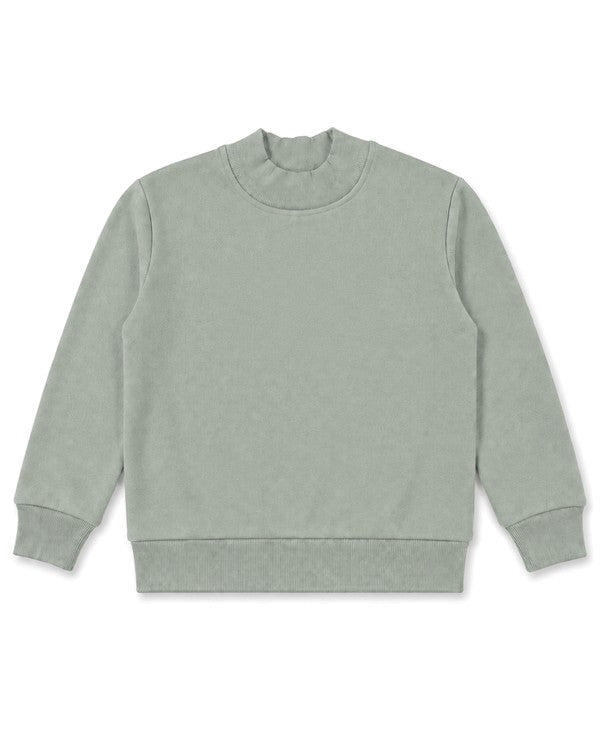 Mockneck Top - Sage