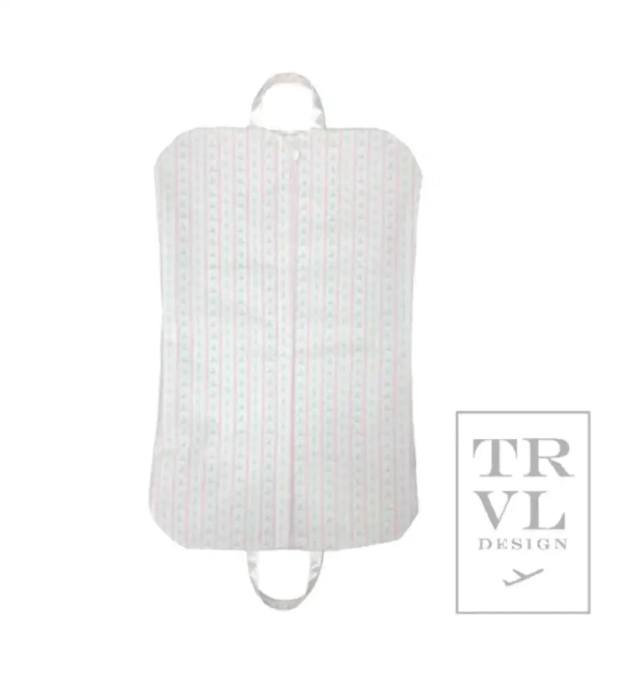 Trvl Garment Bag - Ribbon Floral Pink