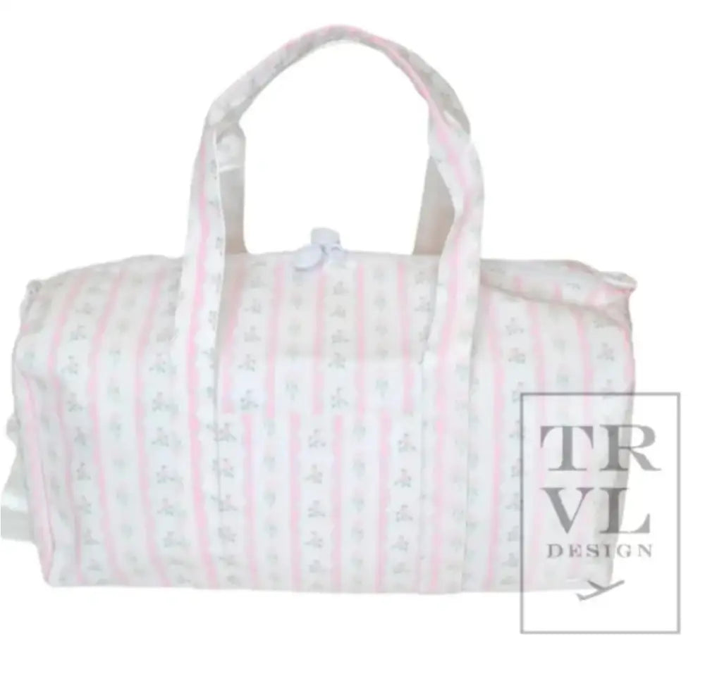 Trvl Ribbon Floral Pink Weekender New Bag