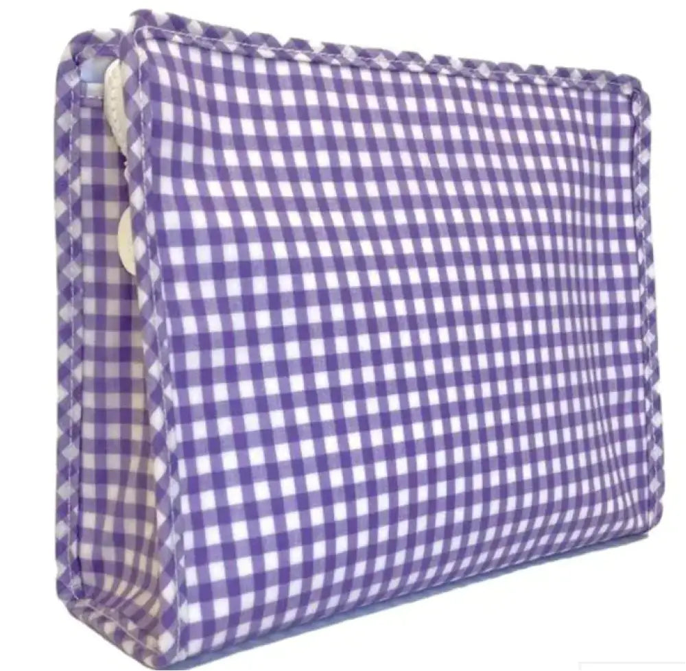 Trvl Roadie Gingham Lavender New Bag