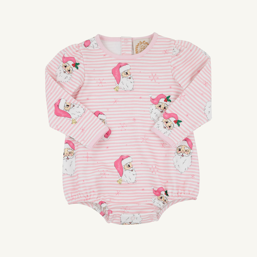 TBBC - Long Sleeve Penny's Play Bubble - Heavy Weight - Pink Dear Santa