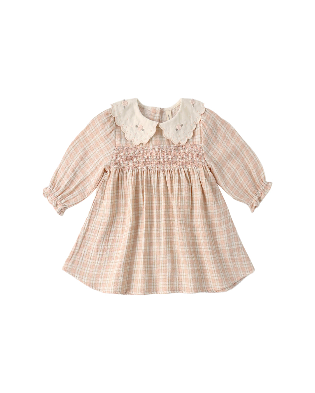 Quincy Mae: Callie Dress - Pink Plaid