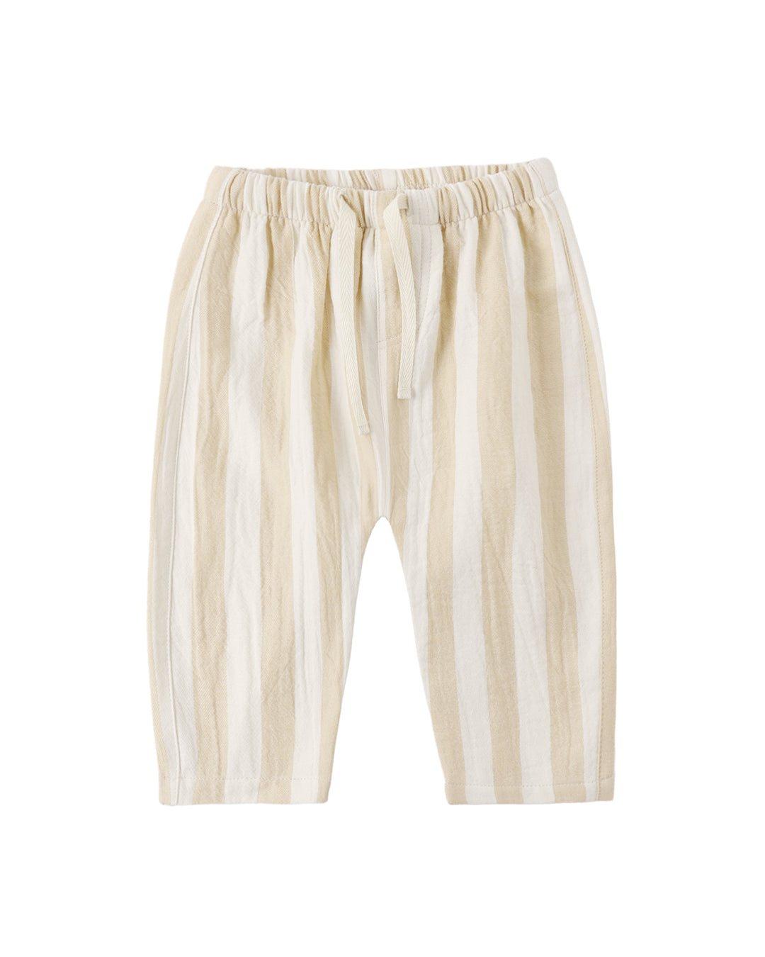 Quincy Mae: Henry Top + Bottom Set - Butterscotch Stripe
